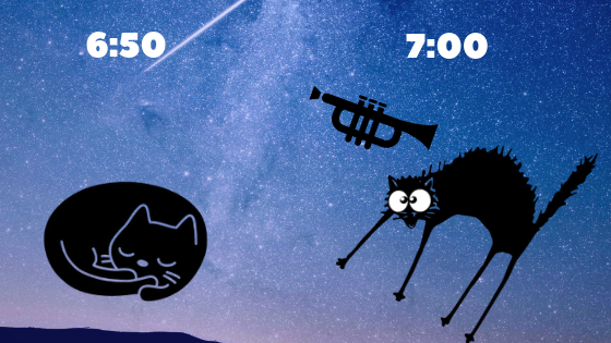 Пробуждение от резких звуков - сильный стресс для организма.