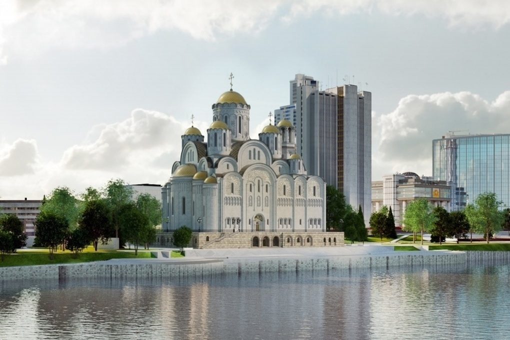Так, согласно проекту, должен выглядеть Храм-на-Драме