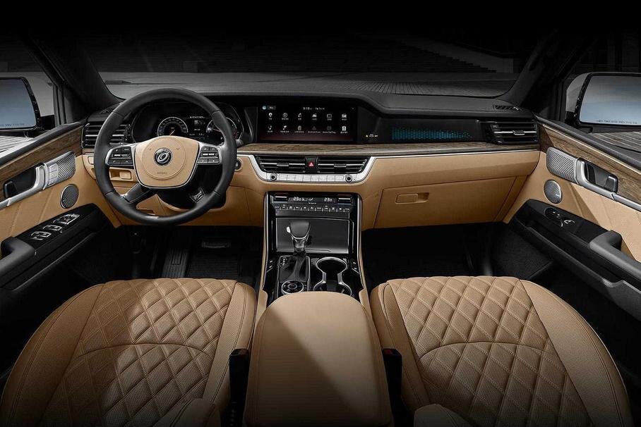 Салон новой KIA Mohave