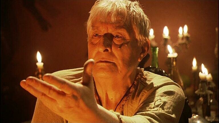 Олег Басилашвили в роли Воланда в экранизации романа М. Булгакова "Мастер и Маргарита" 2005г.