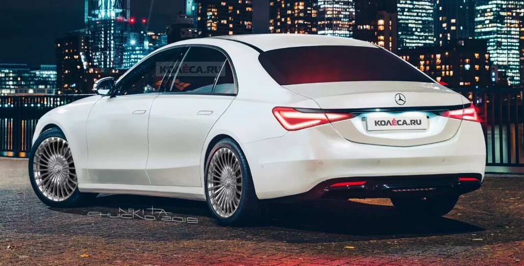 Рендер №1 нового S-Class