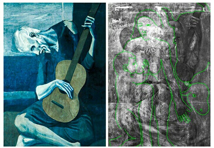 «Старый гитарист» Пабло Пикассо