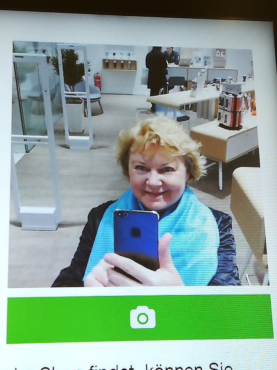 экран записи в очередь в 3Austria