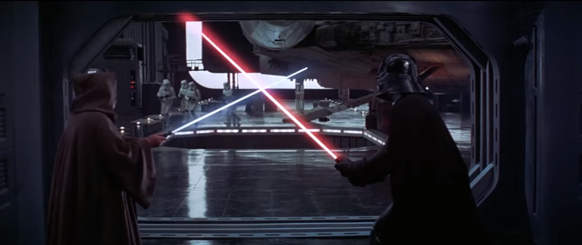 Чего только стоят эти световые мечи