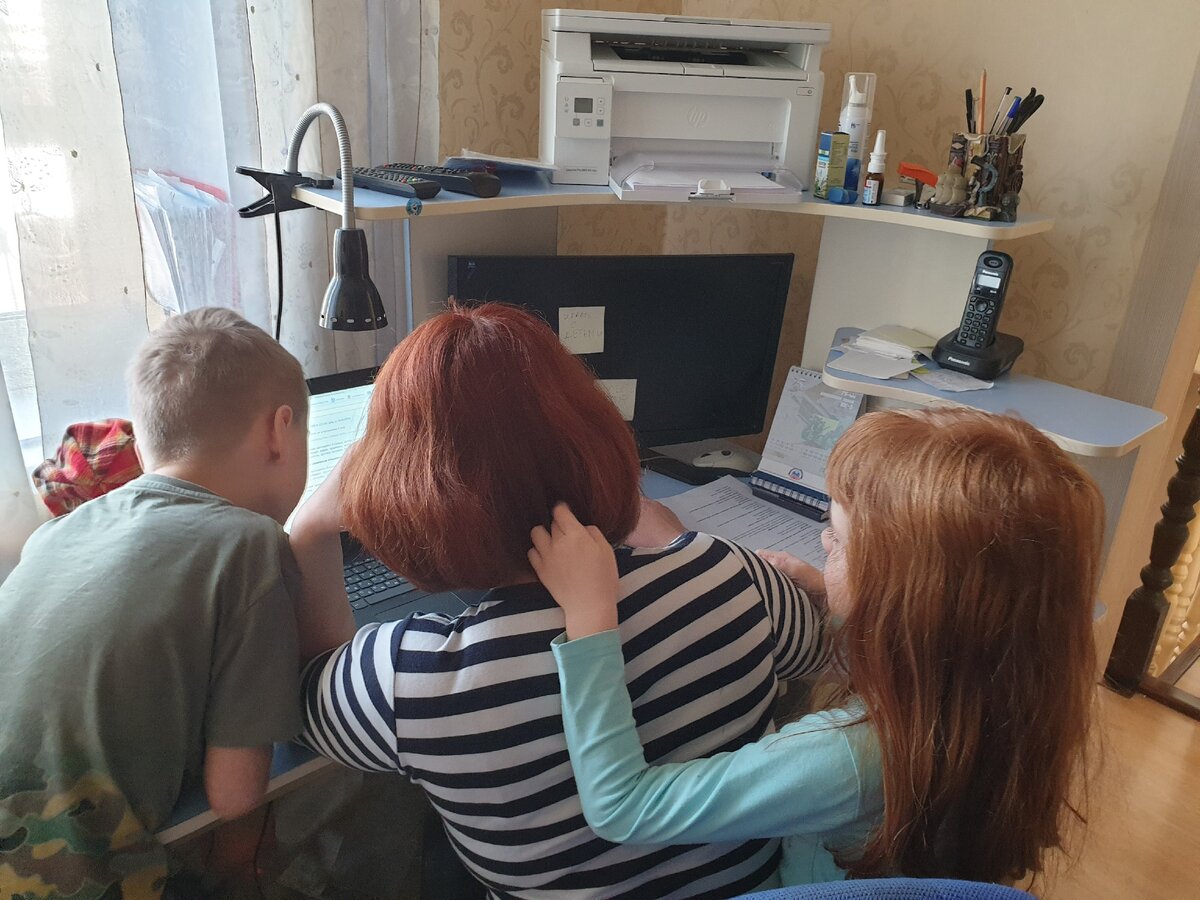  Мама на работе