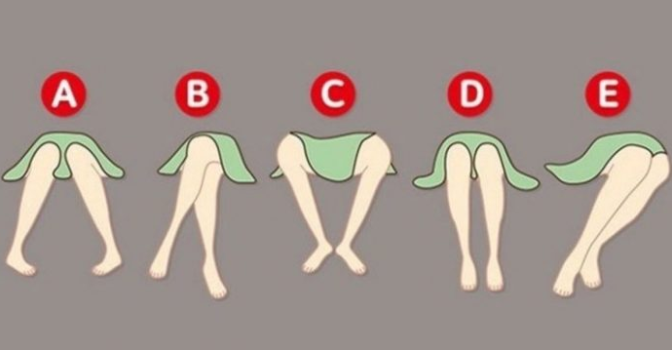 Характер человека можно определить просто по тому как он сидит!