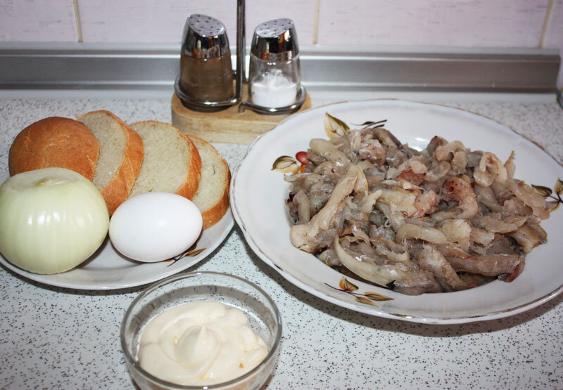 Ингредиенты для рыбных котлет