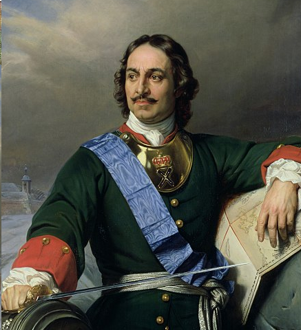 А в меню было пиво! Пол Деларош. Петр Великий. 1838.