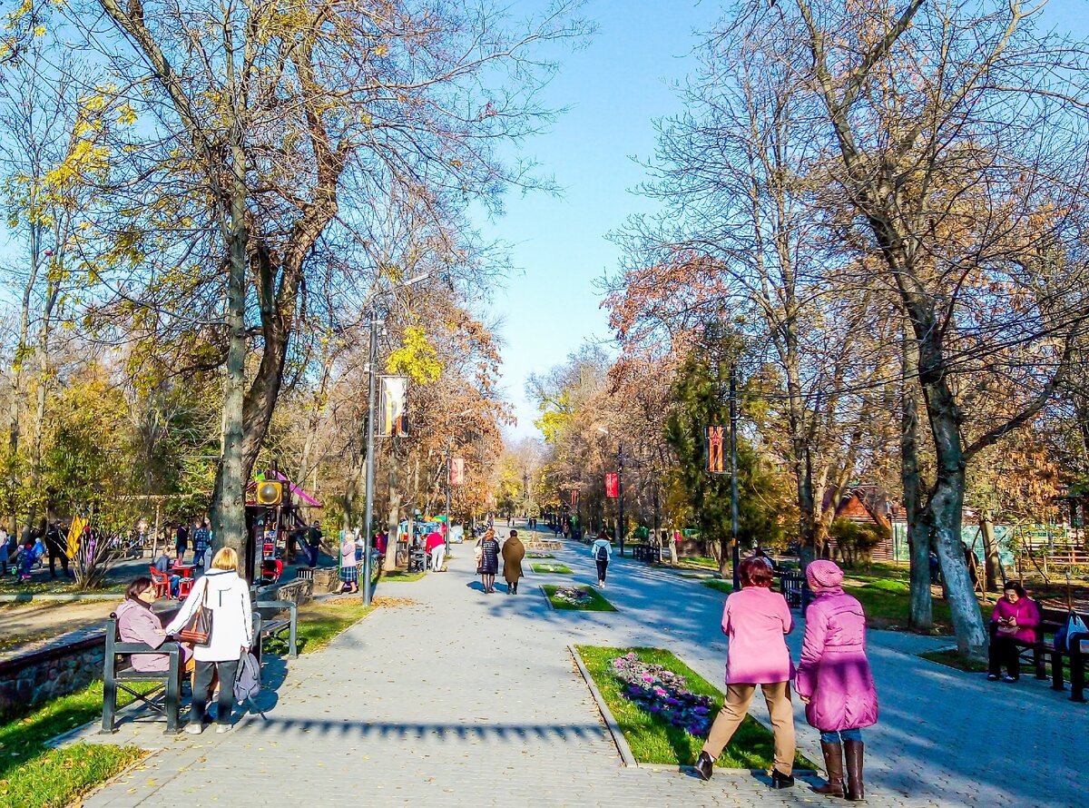 Парк горького в таганроге