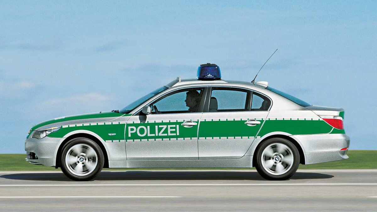 BMW 5 Polizei