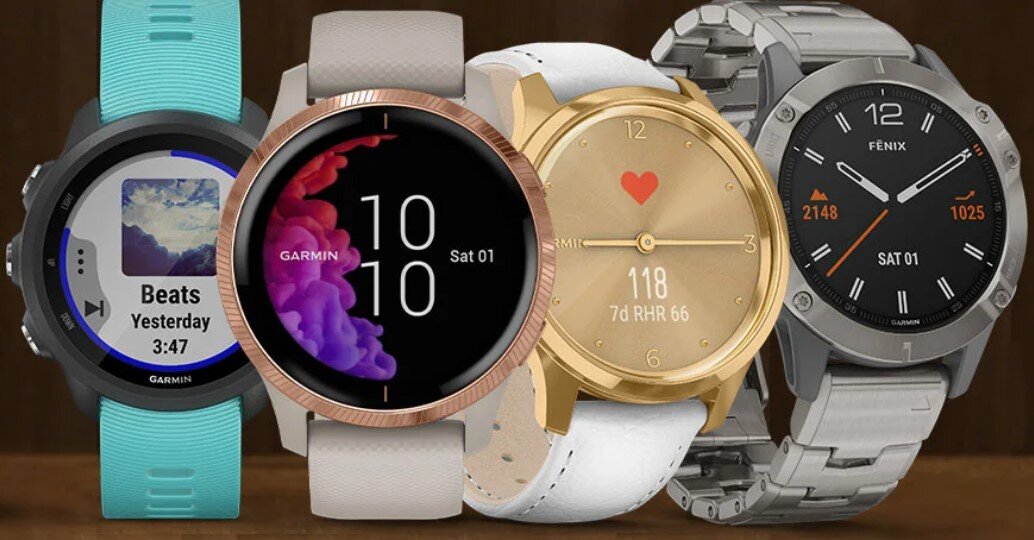 Последние модели часов Garmin