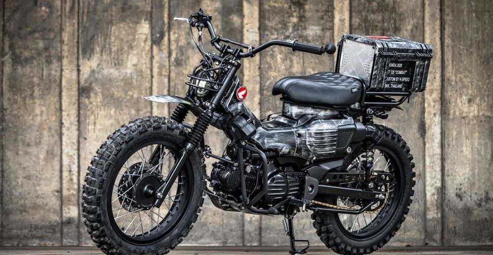  КАСТОМИЗИРОВАННЫЙ HONDA CUB