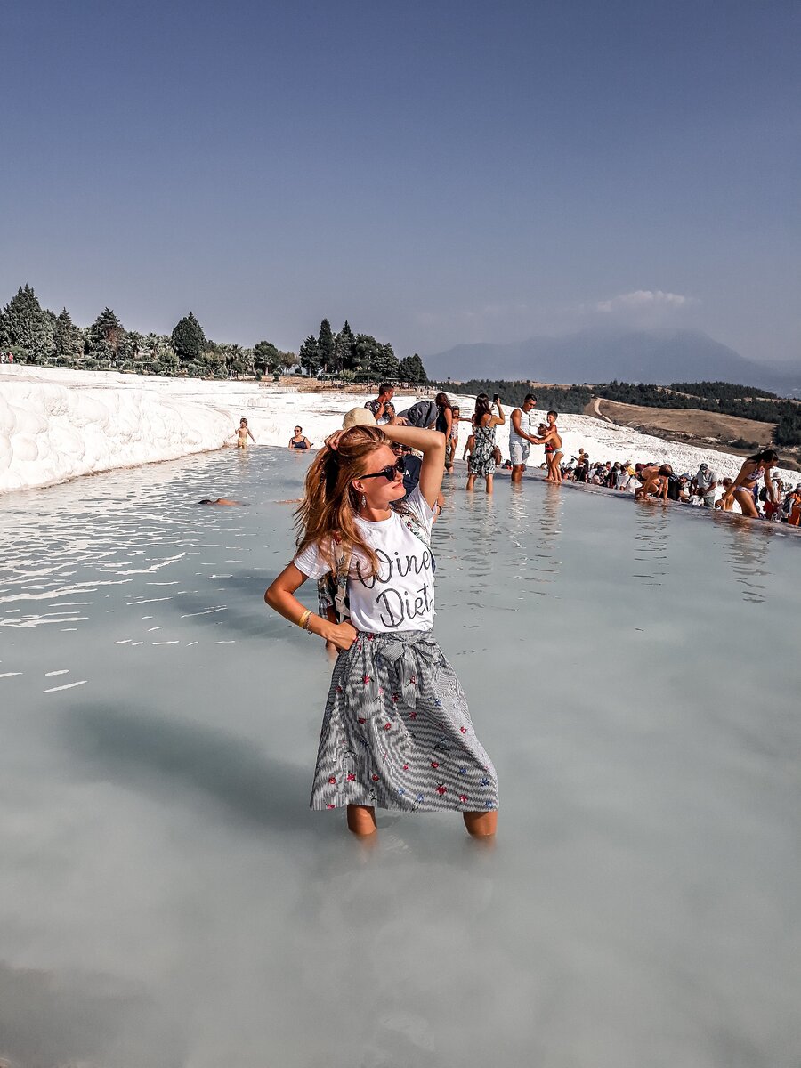 Знаменитые белоснежные травертины