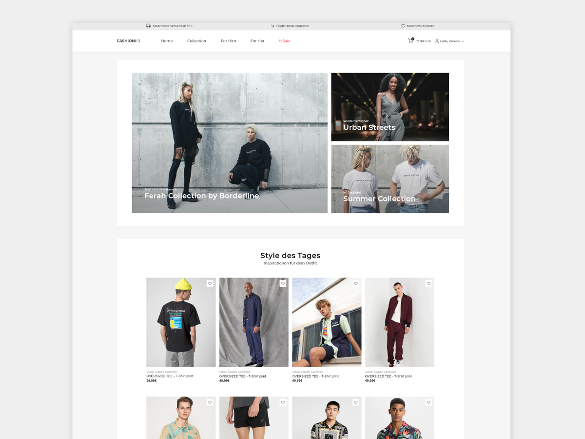 Fashion e-commerce Hompage - отличный шаблон XD для наших удивительных дизайнеров, которые хотят открыть отличный интернет-магазин, чтобы продавать лучшую одежду, аксессуары и многое другое. 
Наша домашняя страница, посвященная модной электронной коммерции, служит отличным шаблоном для того, чтобы вы могли легко создать свою собственную домашнюю страницу. Вы можете легко использовать этот шаблон для размещения ваших товаров в разных категориях. На этой странице вы можете написать о «нас», где вы можете рассказать свою собственную историю о том, как вы появились.
На странице есть много других функций, которые вы можете свободно исследовать и использовать без каких-либо ограничений. Приходите к нам на 99steem сегодня и создайте вместе с нами отличный модный интернет-магазин.

