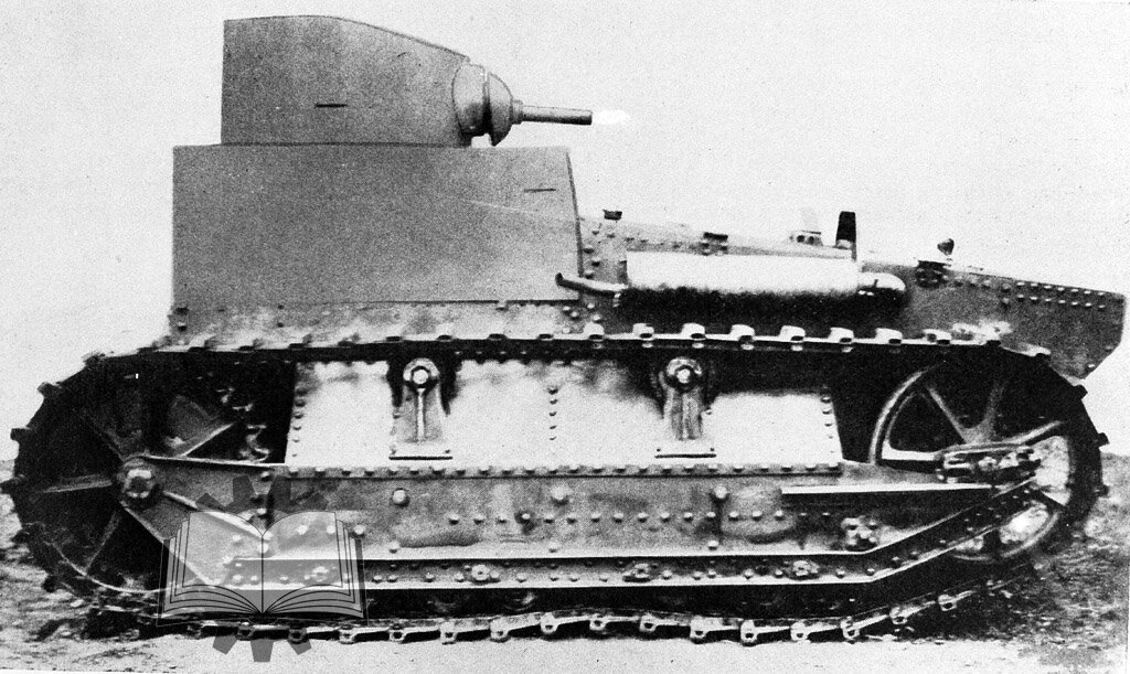 Первый образец Light Tank T1, он послужил основной для создания нового среднего танка.