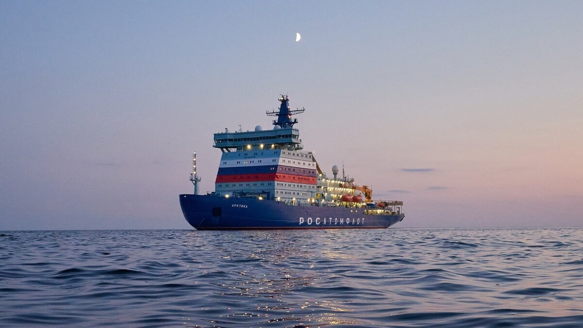 Атомный ледокол "Арктика", проект 22220. Взято из Яндекс-картинок
