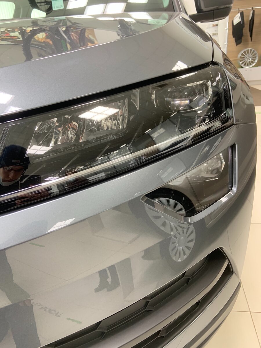 Светодиодная оптика Skoda Karoq.
