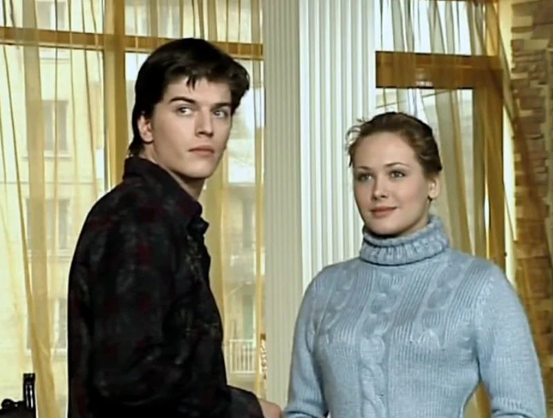 Анатолий Смиранин и Анна Горшкова в фильме "Две судьбы." 2005 год