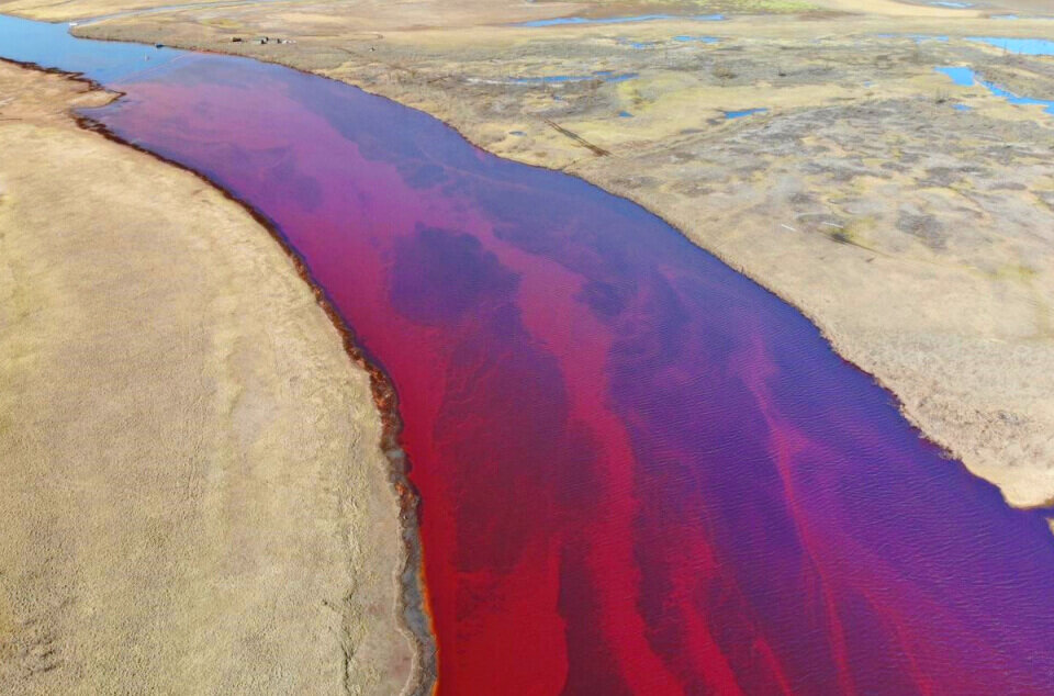 Разлив нефти в Норильске повлиял на огромные территории