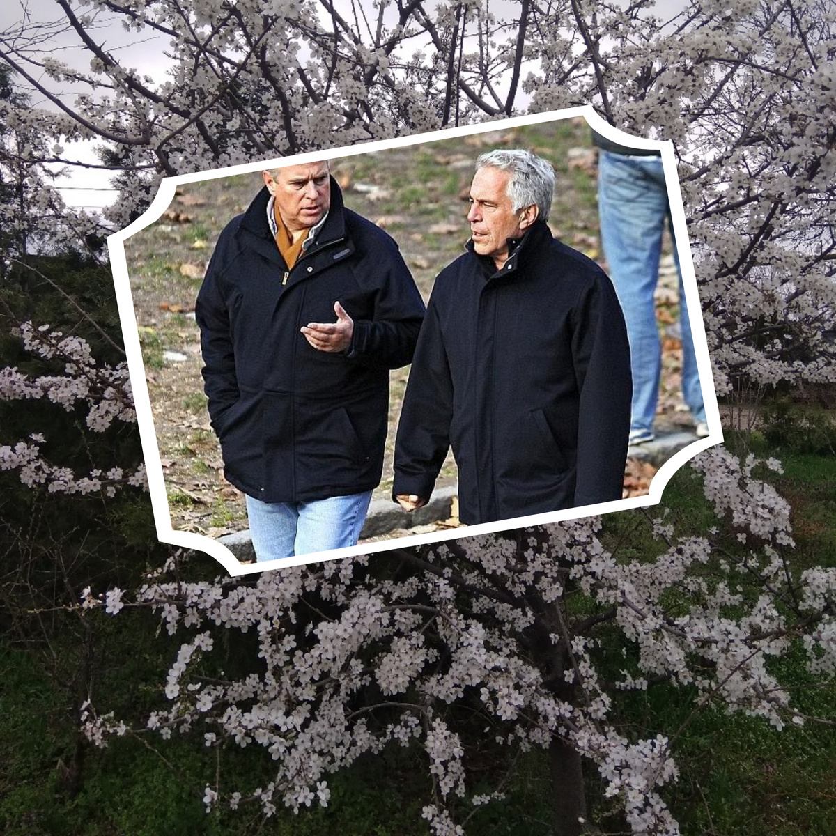 Эндрю со своим добрым другом.