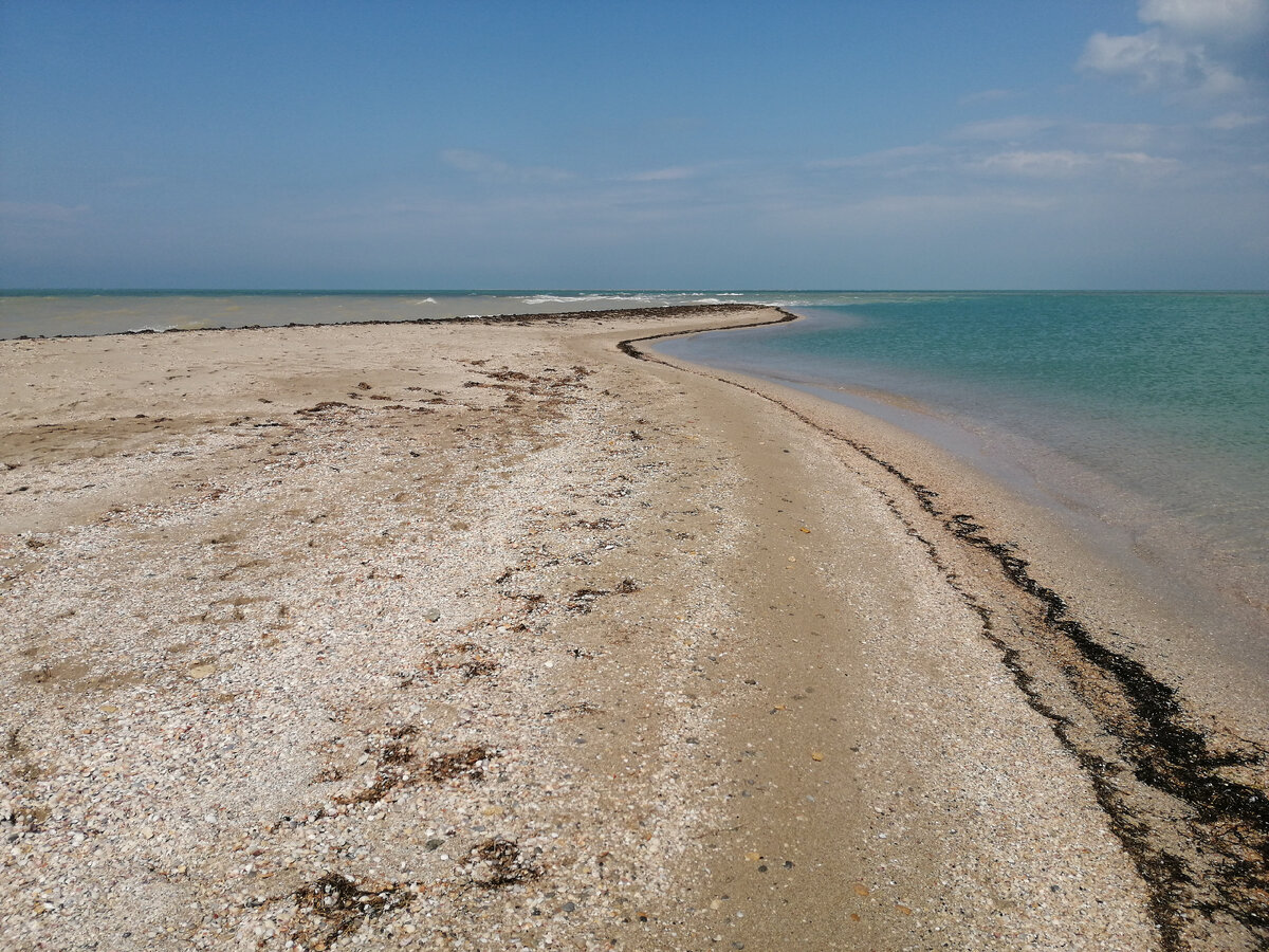 Бакальская коса в крыму