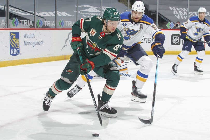 К.Капризов забивает свою очередную 23-ю шайбу в сезоне и спасает "Миннесоту Уайлд"   