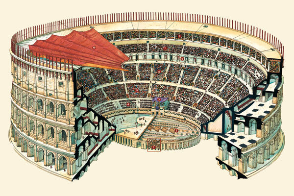 Колизей в Риме — самая величественная арена. El Tour - принимающий туроператор