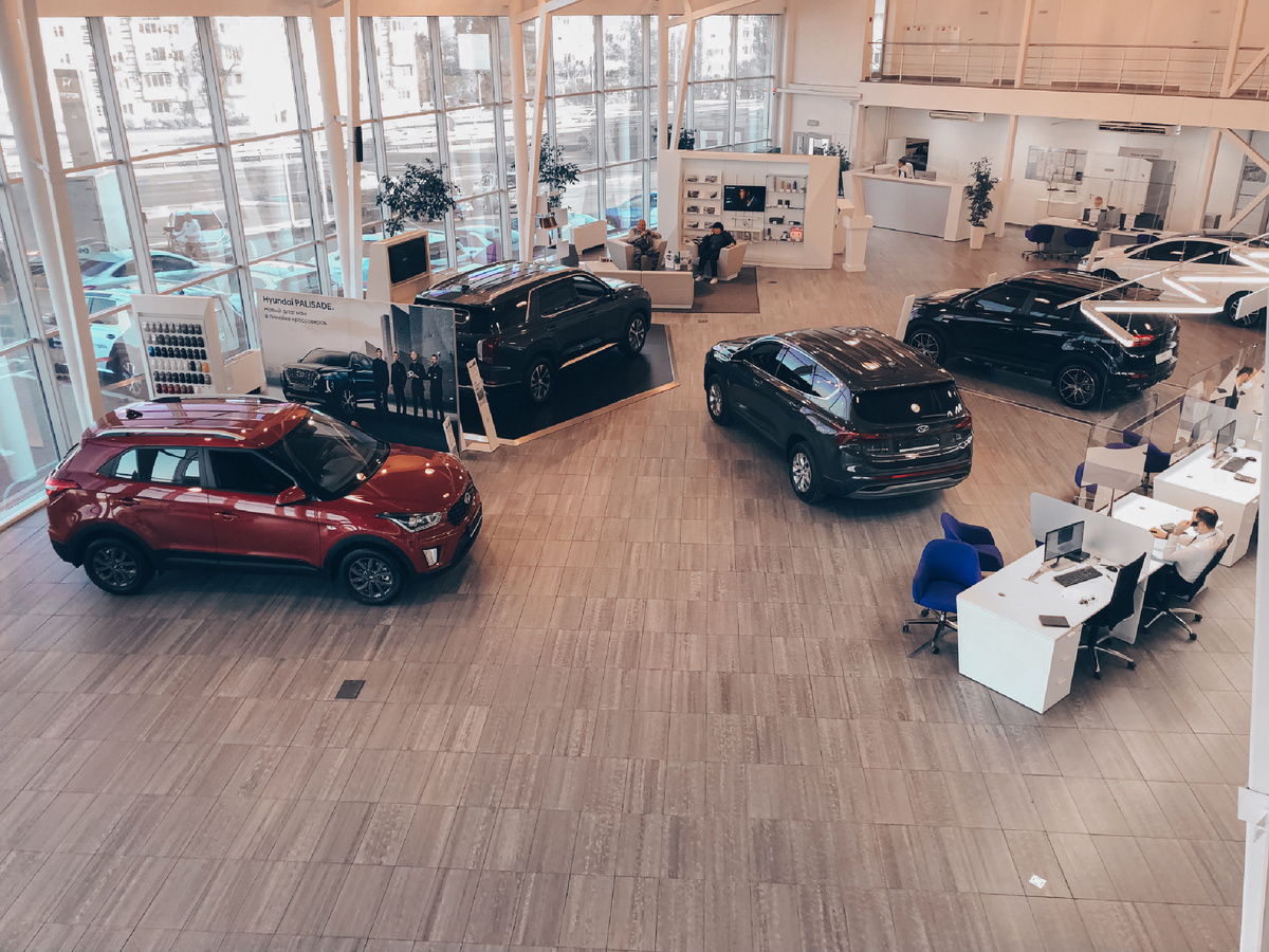 Автосалон Hyundai 