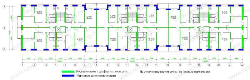 Схема расположения несущих стен Незаметные девятиэтажки - этих домов в Москве понастроили больше всех остальных.