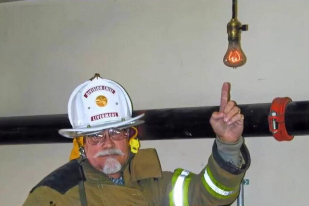 лампочка в пожарной части