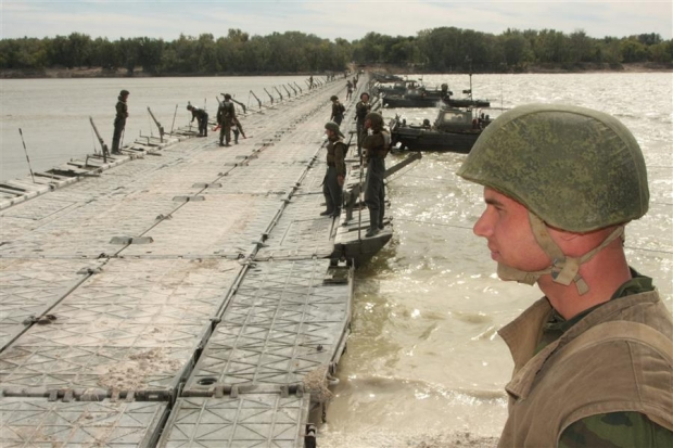 20-я гв. ОМСБр. Отработка форсирования водных преград