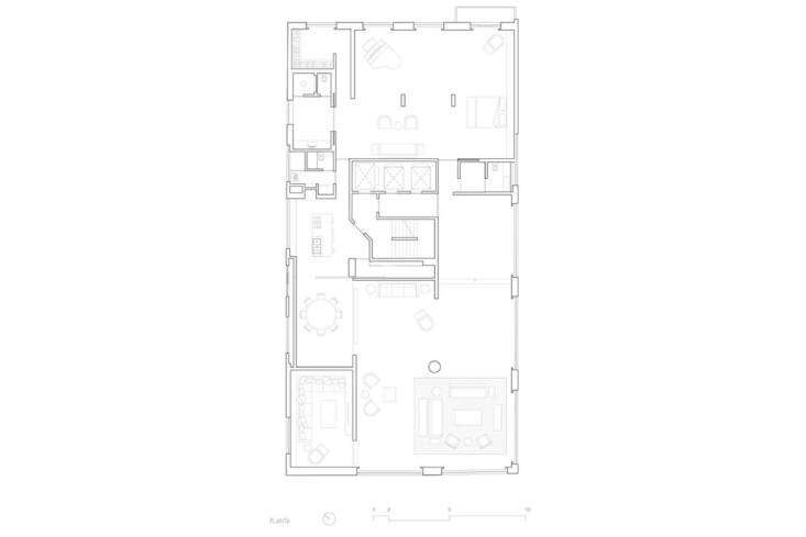 Общий план квартиры. Источник: https://www.remodelista.com