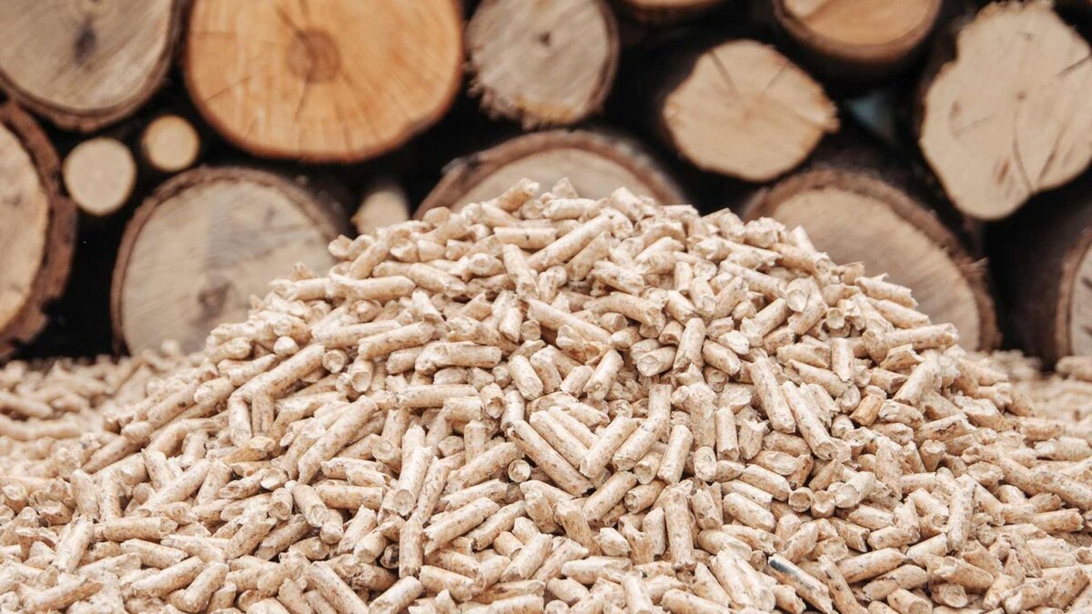 Пеллеты - гранулы, изготовленные из древесной стружки.