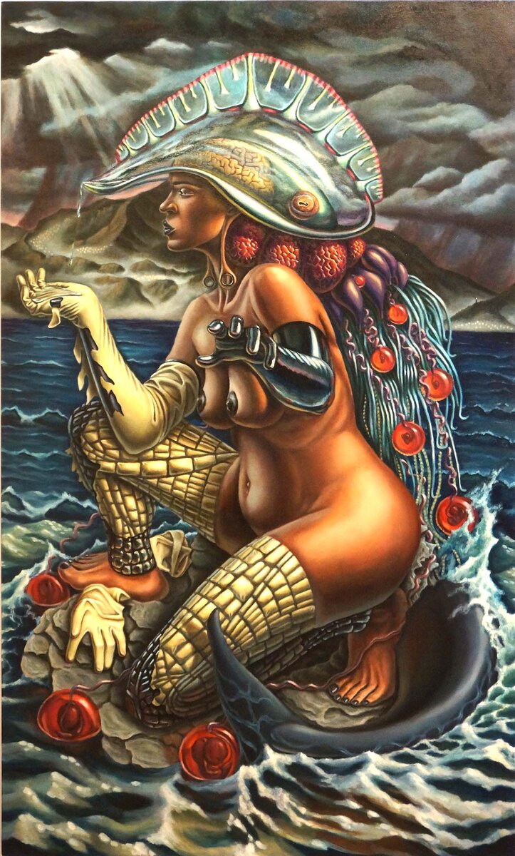 Максимов Егор Сбрасывая кожу холст масло 2021 г #андеграунд22