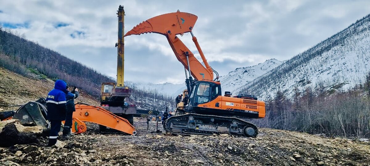 Мега рыхлитель "Partmine" для экскаватора Doosan DX480