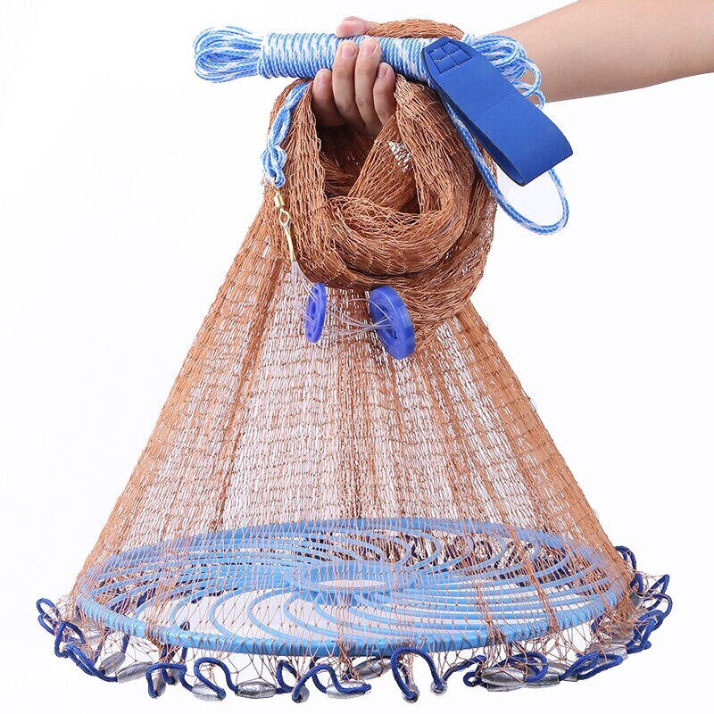 Кастинговая сеть с большим кольцом