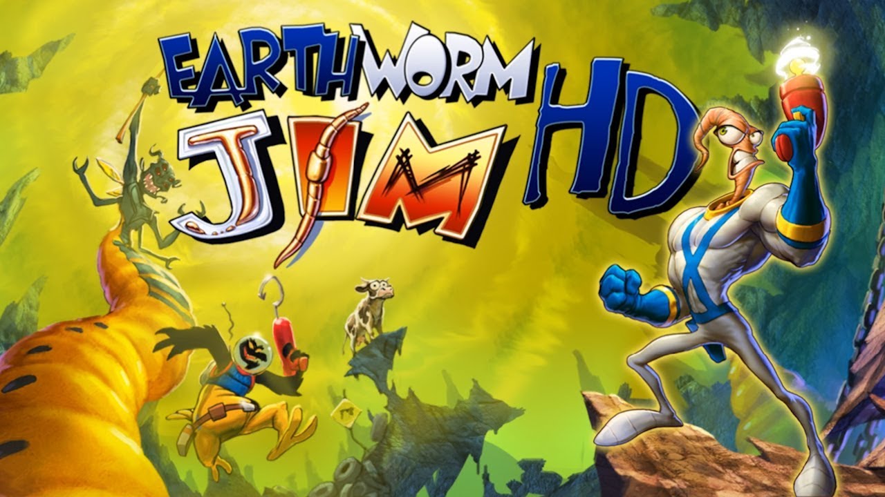 Earthworm Jim HD / Червяк Джим (1994 / 2010) [PS3] 1080p/60