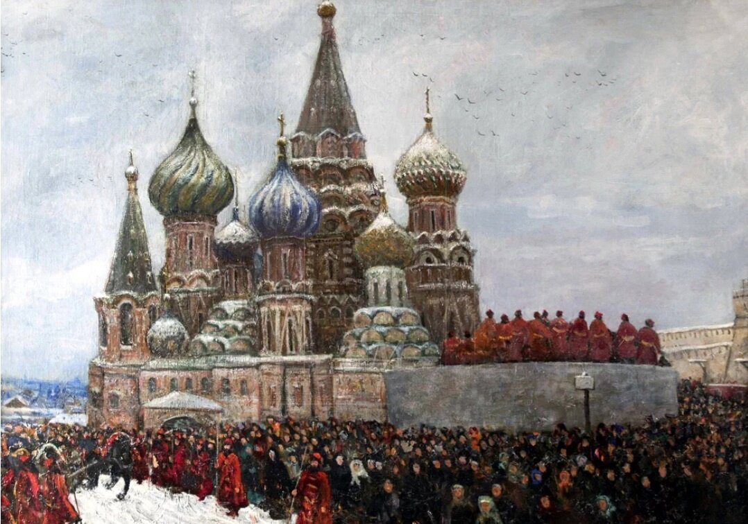 художник на площади