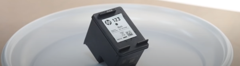 Картридж перед заправкой