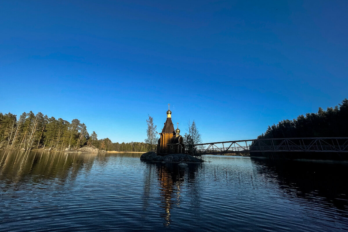 Храм Андрея Первозванного на месте старта. Фото автора.