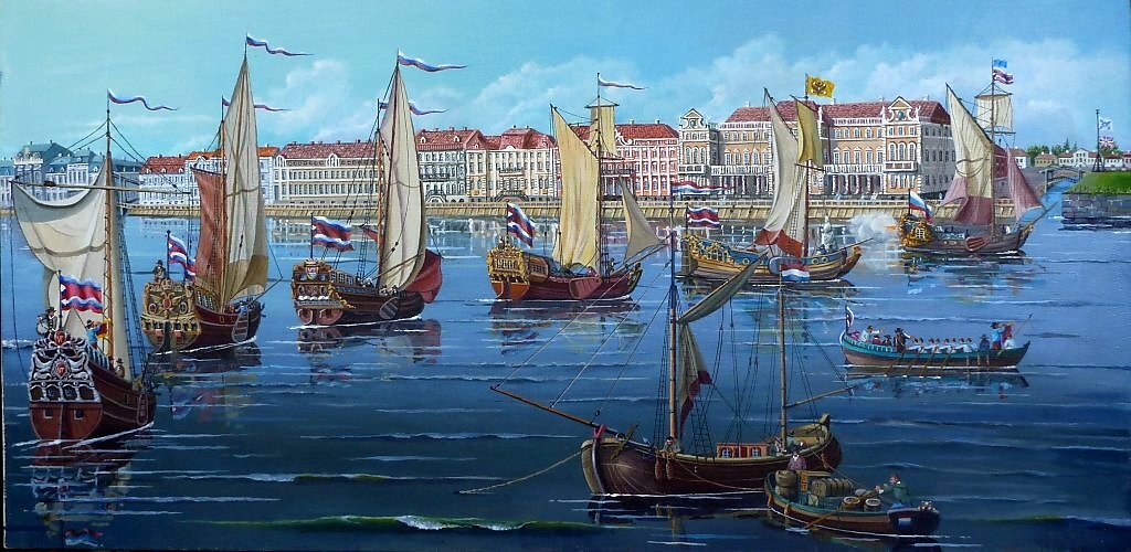 Прогулки на воде стали праздничным развлечением. Фото: neizvestniy-geniy.ru