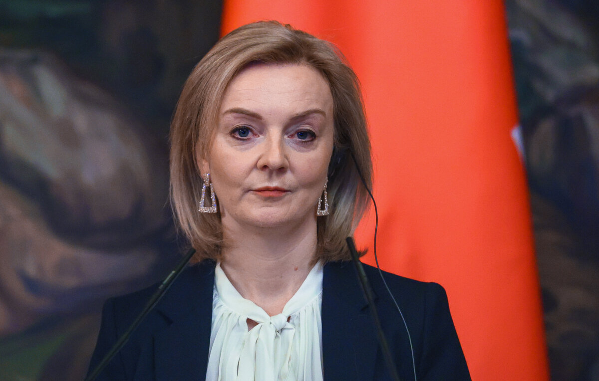    Министр иностранных дел Великобритании Элизабет Трасс  Пресс-служба МИД РФ