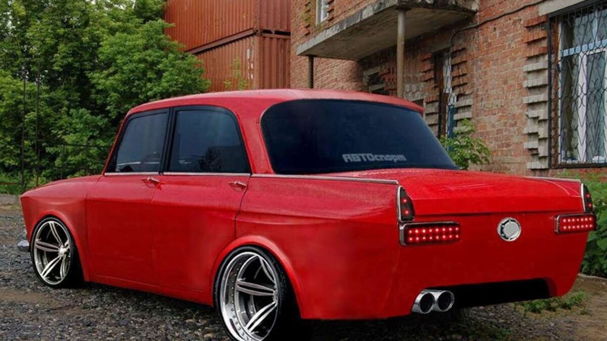 Красивый тюнинг москвича 412