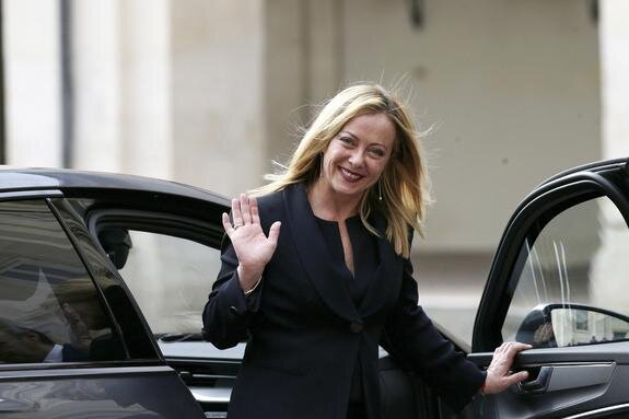    Премьер-министр Италии Джорджа Мелони. Фото: Cecilia Fabiano/globallook.com