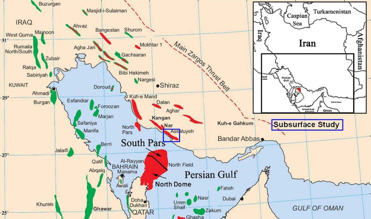 South Pars — Южный Парс (© semanticscholar.org)