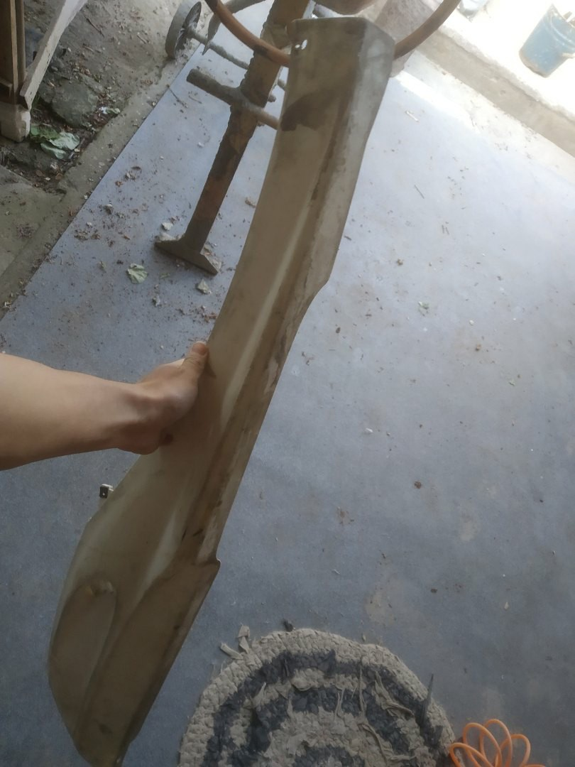 Пластик до чистки