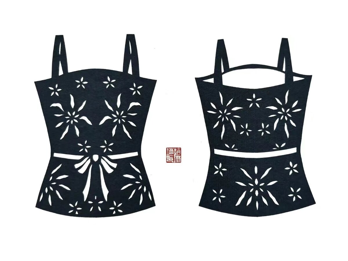 Ляндан (безрукавка, 两当), период Вэй-цзинь (220 — 410 гг. н. э.)