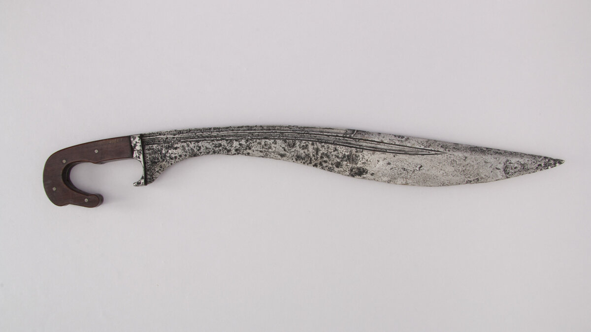 Фальката 5-1 вв до н.э. Иберия, рукоять начало 20 века. Metropolitan Museum, Open Access Public Domain 