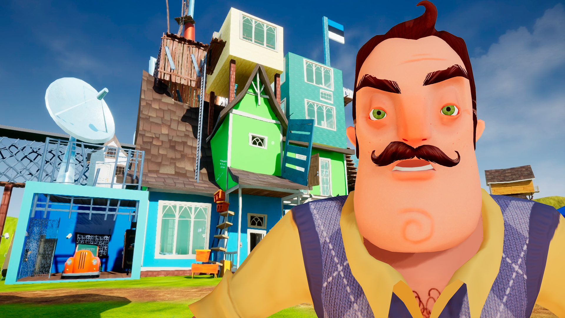 ШОУ ПРИВЕТ СОСЕД!ОСОБНЯК ВАСИЛИЧА!ИГРА HELLO NEIGHBOR MOD KIT ПРОХОЖДЕНИЕ  НОВЫХ МОДОВ!ПРИКОЛЫ 2022!