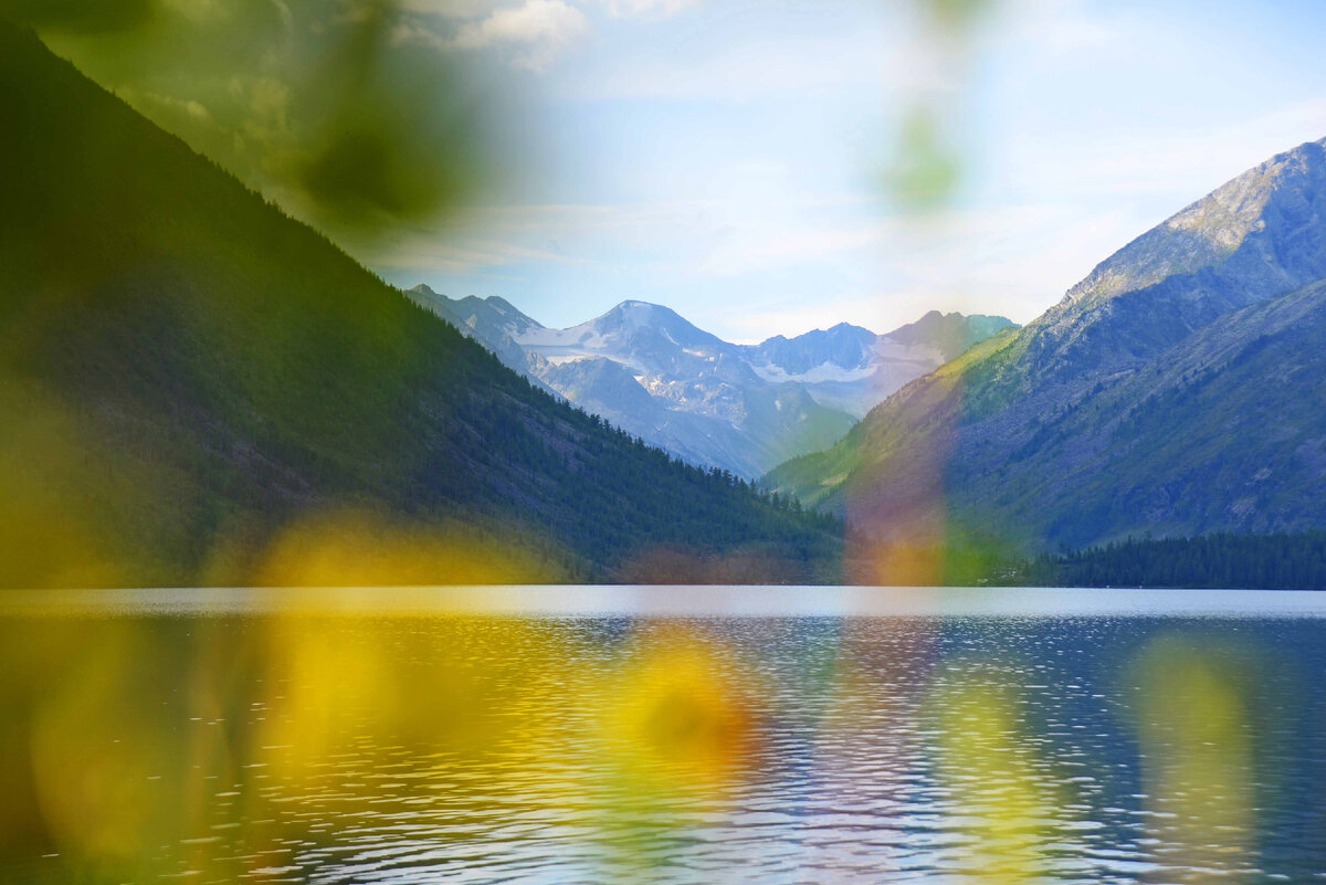 Фото Ольга Шадрина. Нижнее Мультинское озеро